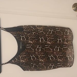 Single tank top size xs